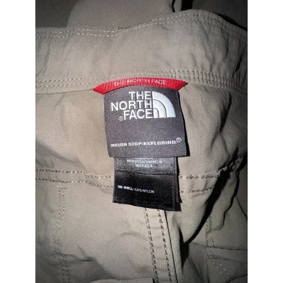 The North Face Men's Green Slash‎ Pocket Outdoor Casual Cargo Shorts Size 36 - Picture 6 of 7